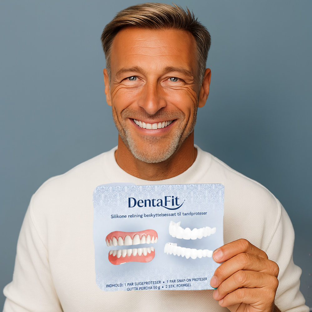DentaFit™ | Det perfekte og umiddelbare smilet, uten smerte og uten avtale