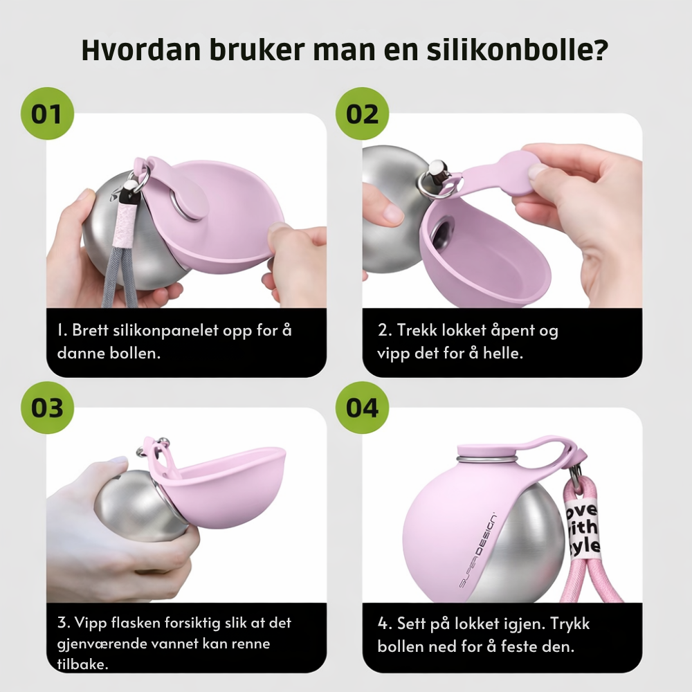 HydroPet™ | Gi hunden din friskt vann hvor som helst