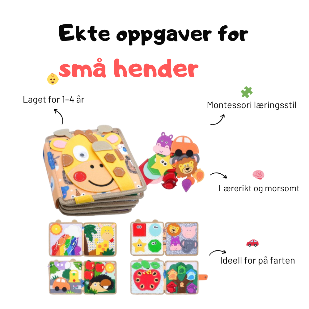 BusyHands™ | Rolig lek som styrker små hender