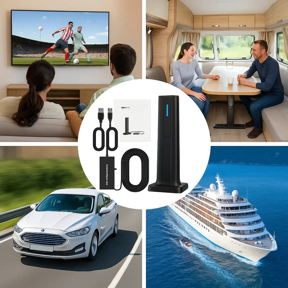 AntenneHD™ Pro – Den høyytelsesantenne som fanger gratis HD-kanaler med bemerkelsesverdig klarhet