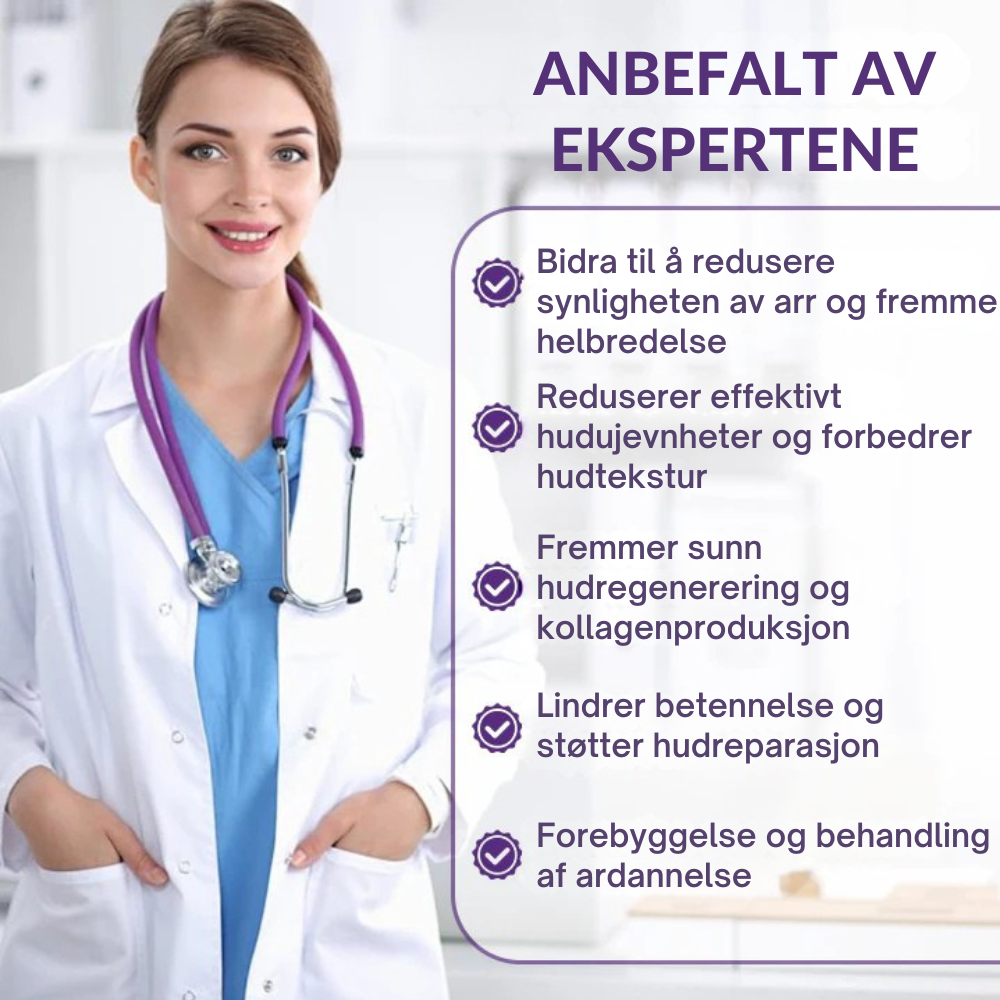 RegenScar™ | Gjør synlige arr glattere og mindre fremtredende