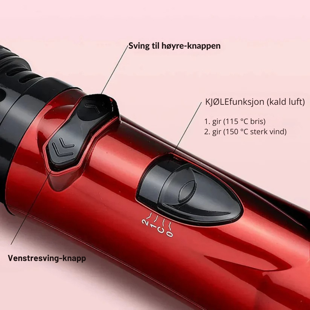 VoluBrush™ | Hemmeligheten bak perfekt hår hjemme på bare 5 minutter