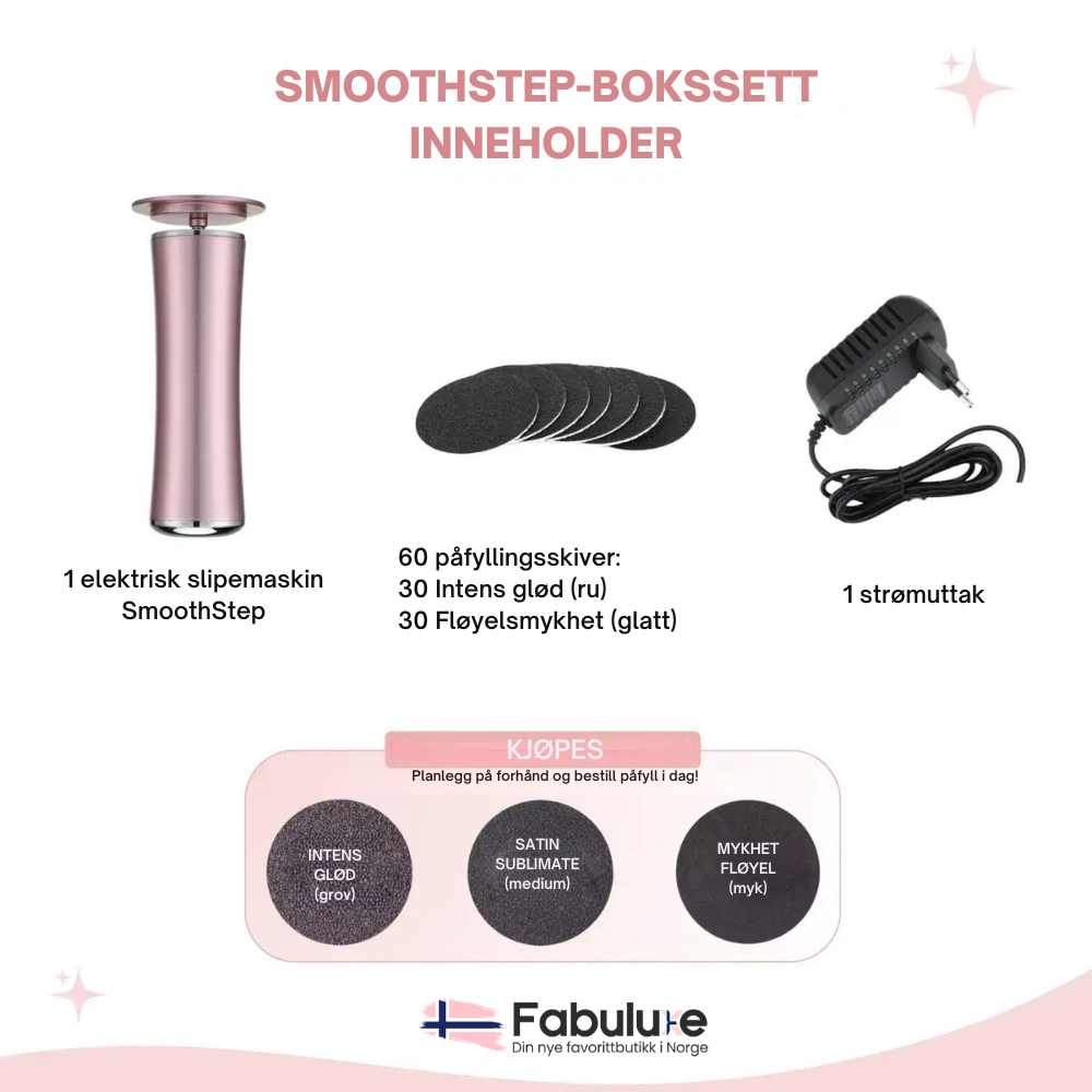 SmoothStep™ | Mykere føtter uten dyre behandlinger