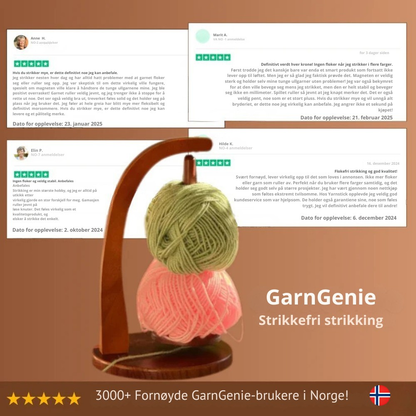GarnGenie™ | Slip for filtret garn og frustrerende rot