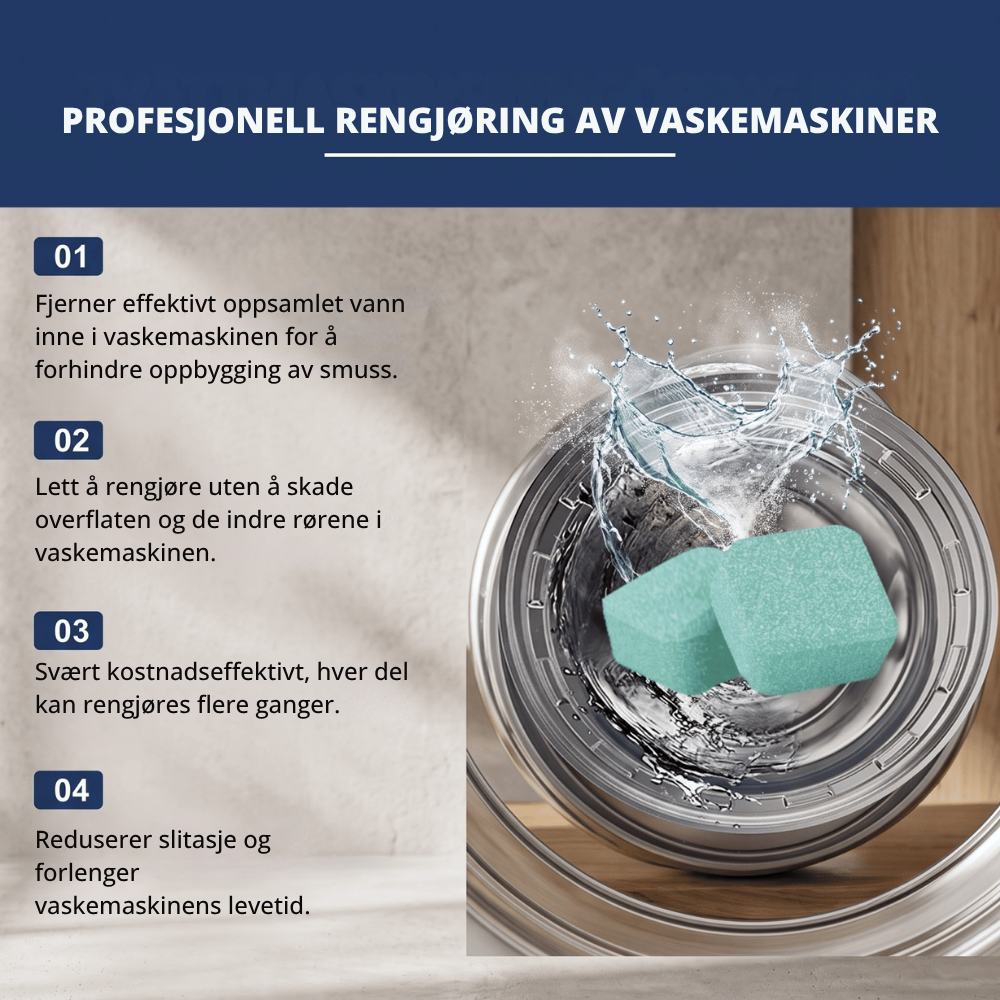PureWash™ | Friskere klesvask starter med en renere maskin