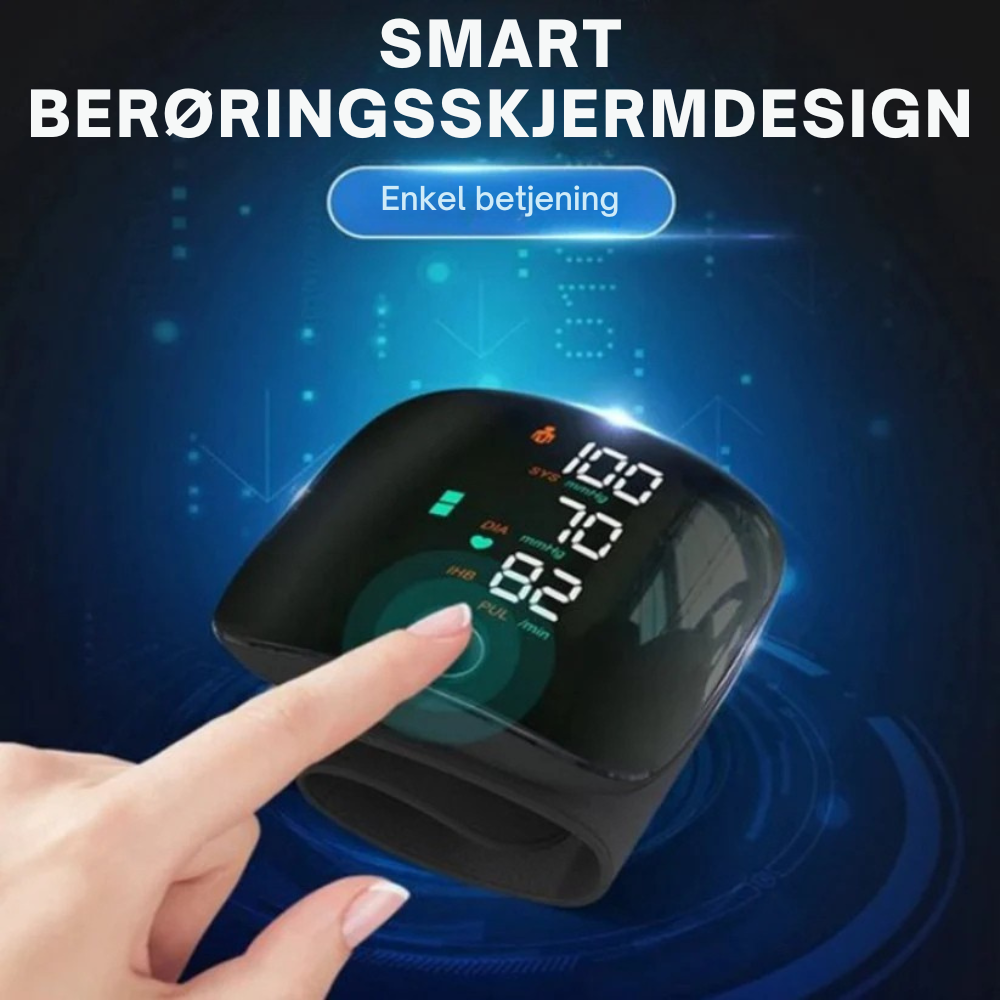 Serco™ | Intelligent blodtrykksmåler - Klinisk presisjon. Alltid og overalt.