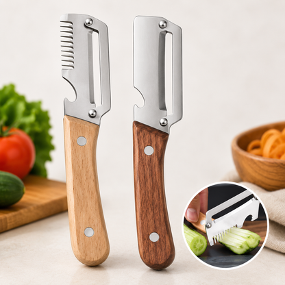 SlicePro™ Duo | Gjør matlaging enklere med færre redskaper