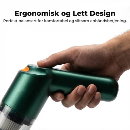 AutoVac™ Pro | Kompakt bilstøvsuger for rask rengjøring overalt