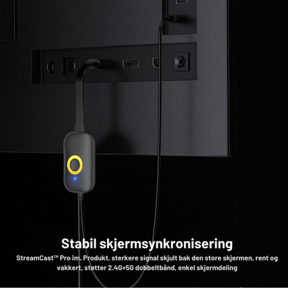 StreamCast™ Pro | Større skjermopplevelser uten Wi-Fi eller bryderi
