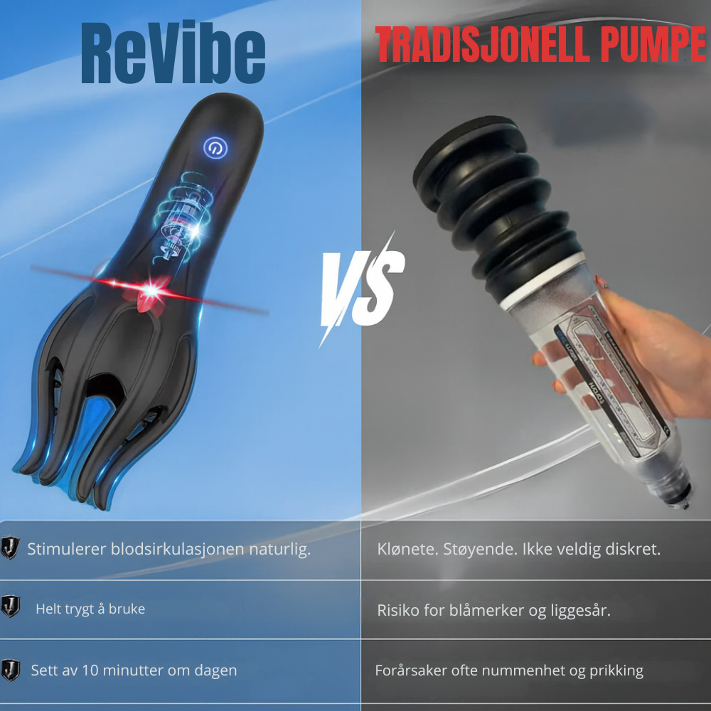 ReVibe™ | Gjenopprett din styrke, selvtillit og vitalitet