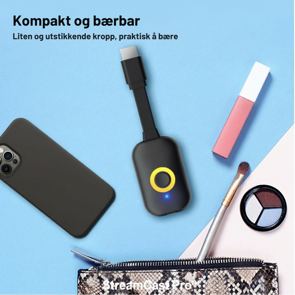 StreamCast™ Pro | Større skjermopplevelser uten Wi-Fi eller bryderi