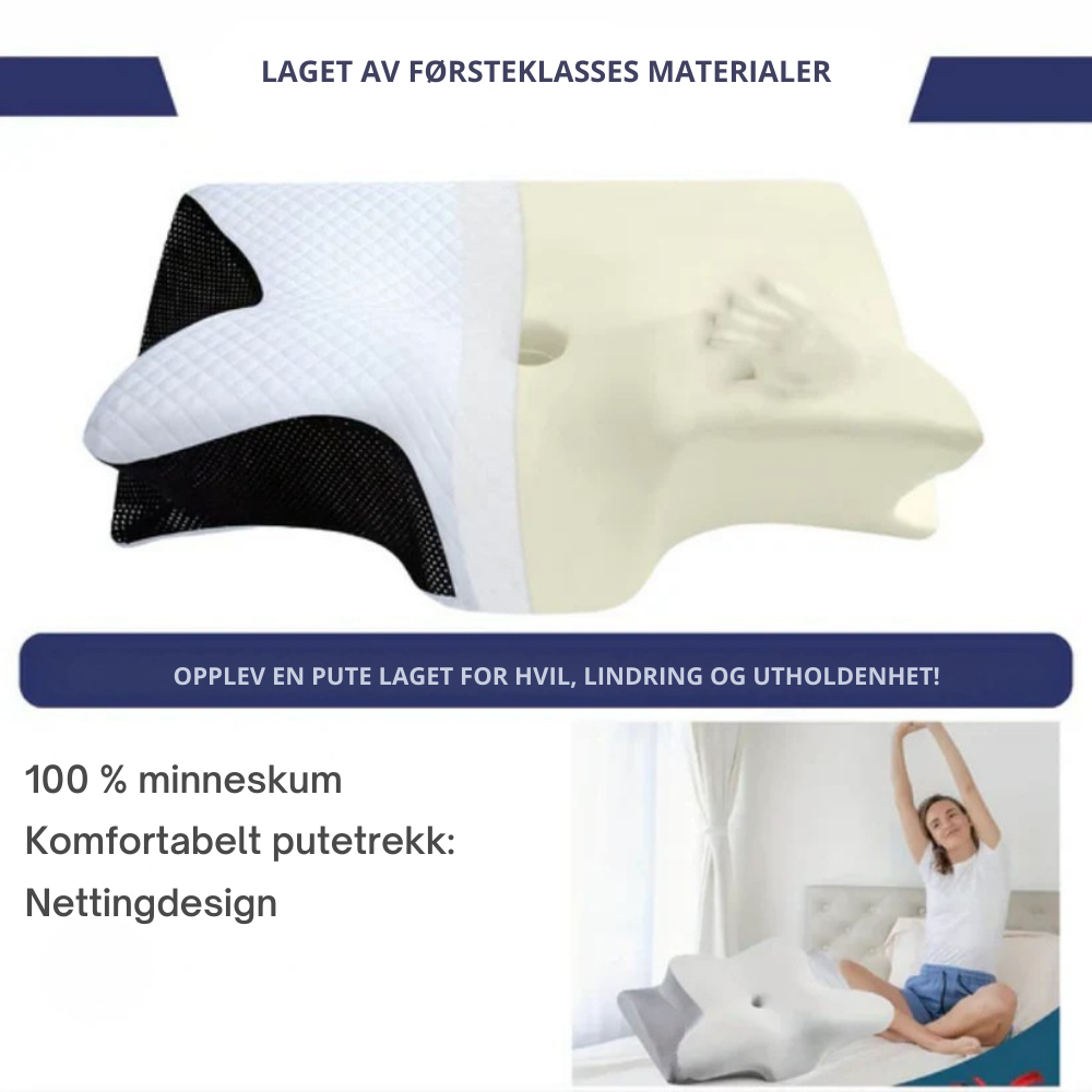 ErgoPillow™ | Gi nakken den støtten den har manglet hver natt