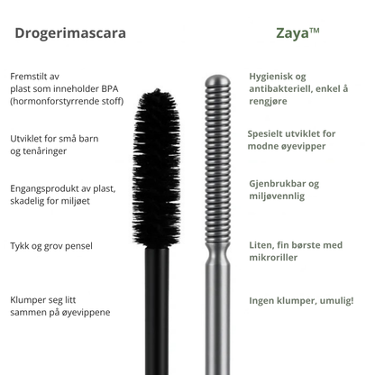 Zaya™ | Få vakre vipper uten klumper og irritasjon