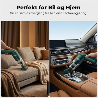 AutoVac™ Pro | Kompakt bilstøvsuger for rask rengjøring overalt