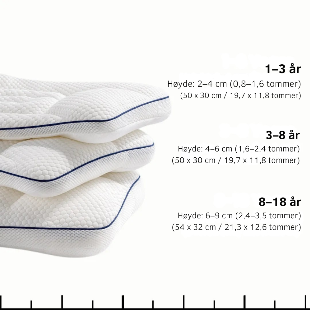 ErgoPillow™ Junior | Når barnet ditt sover bedre, sover du også