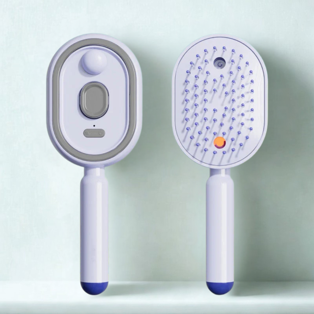SilkBrush™ | Få glattere, mindre krusete hår – uten å dra, slite eller kjempe med børsten
