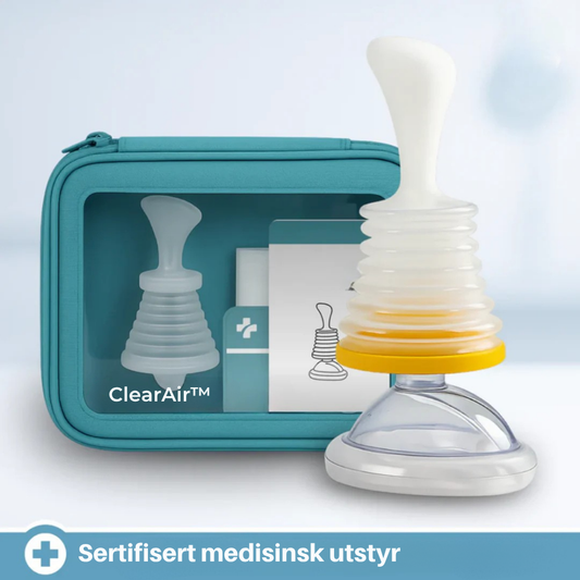 ClearAir™ | Praktisk hjelpemiddel ved kvelning