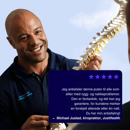 ErgoPillow™ | Gi nakken den støtten den har manglet hver natt