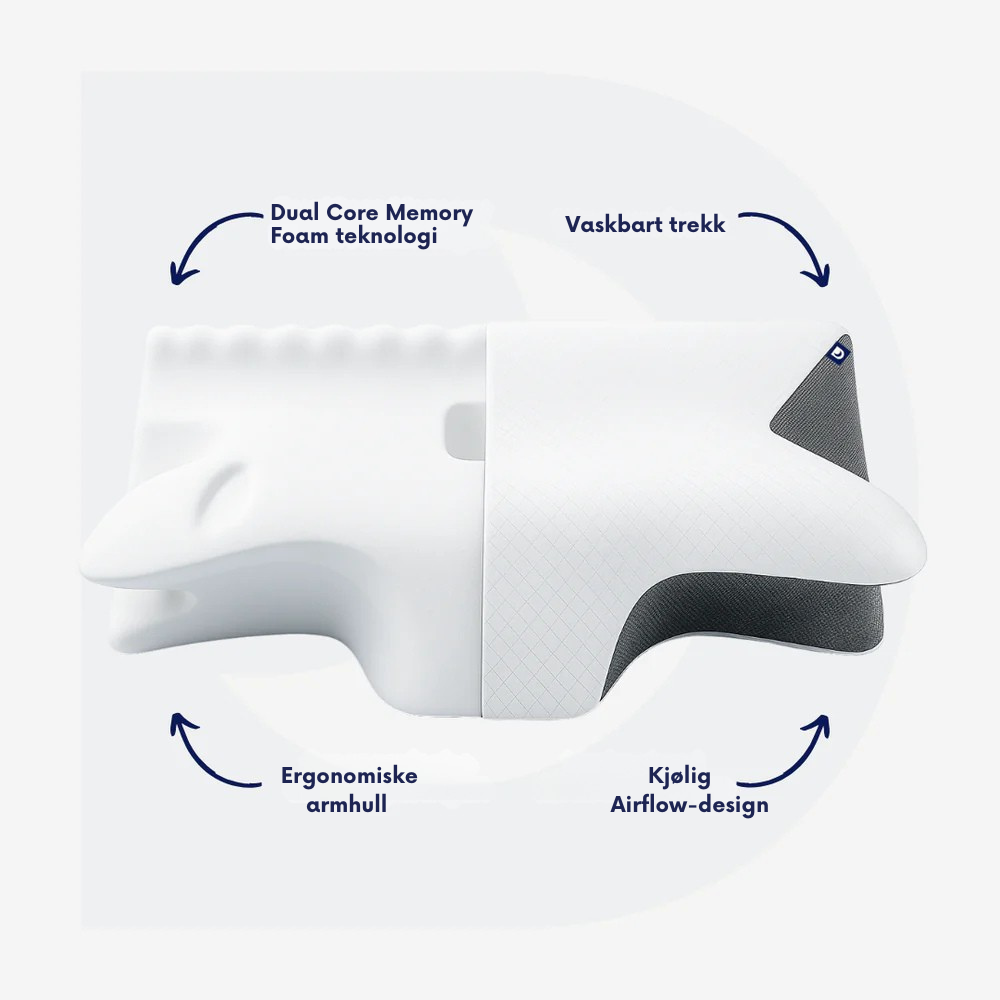 ErgoPillow™ | Gi nakken den støtten den har manglet hver natt