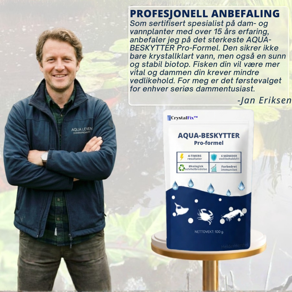 CrystalFix™ | Fra grønt og grumsete til krystallklart