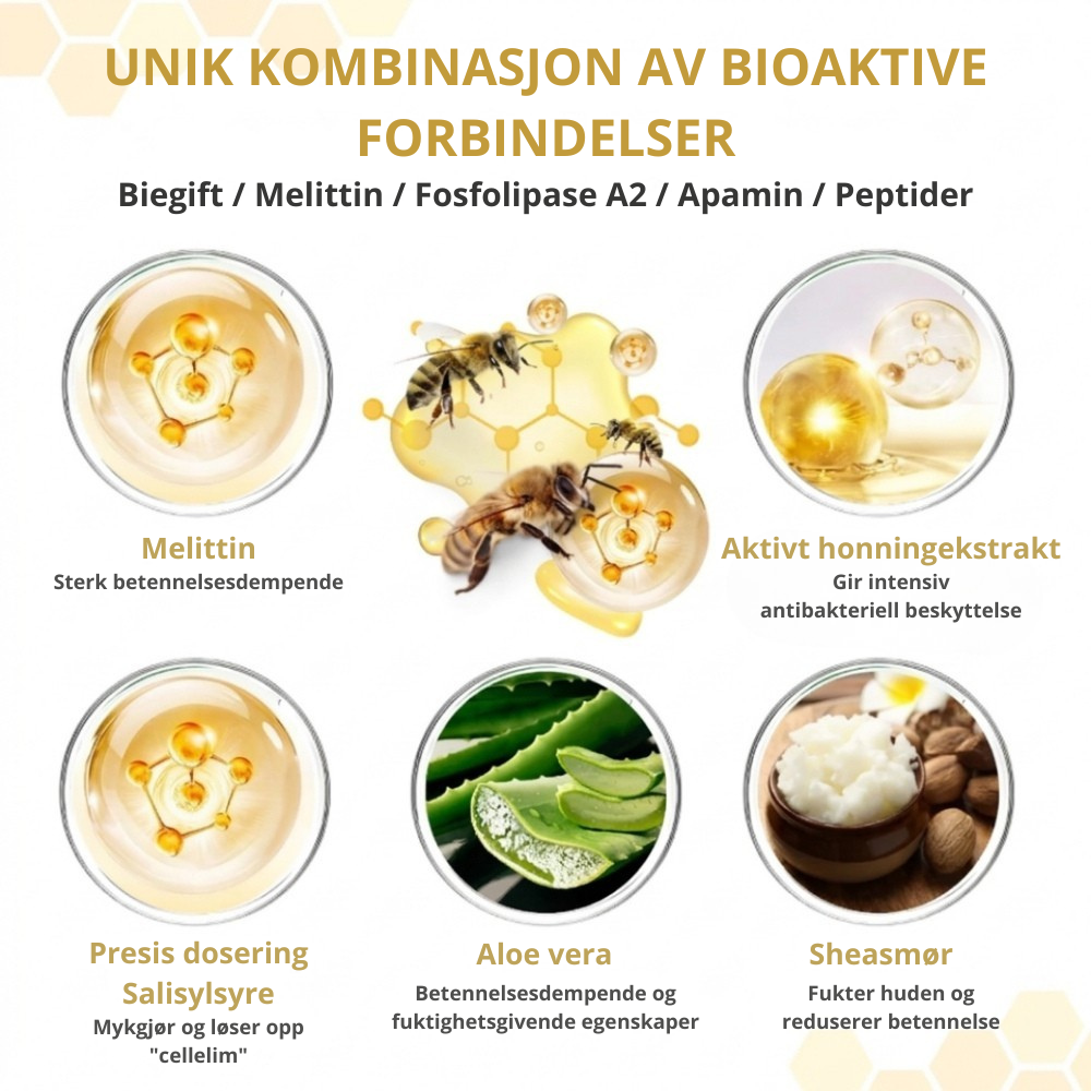 BeeRelief™ | Rask naturlig lindring for irritert og kløende hud