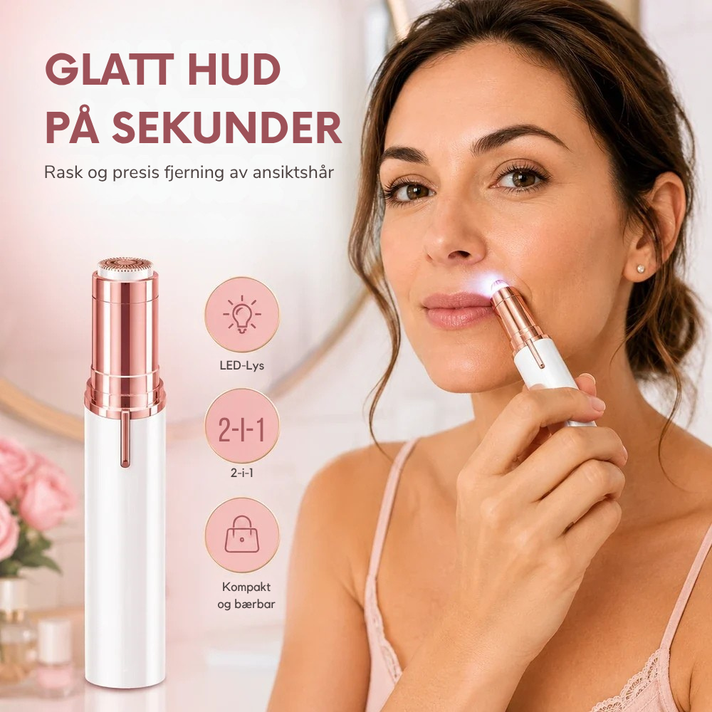 SilkTouch™ | Diskret skjønnhetsverktøy for glatt, velpleid hud raskt