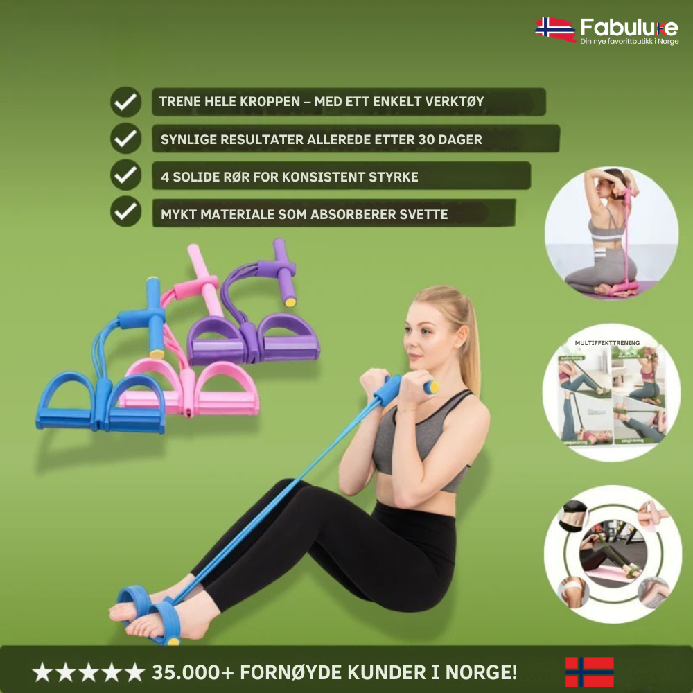 FitFlex™ | Trene hele kroppen hjemme på få minutter