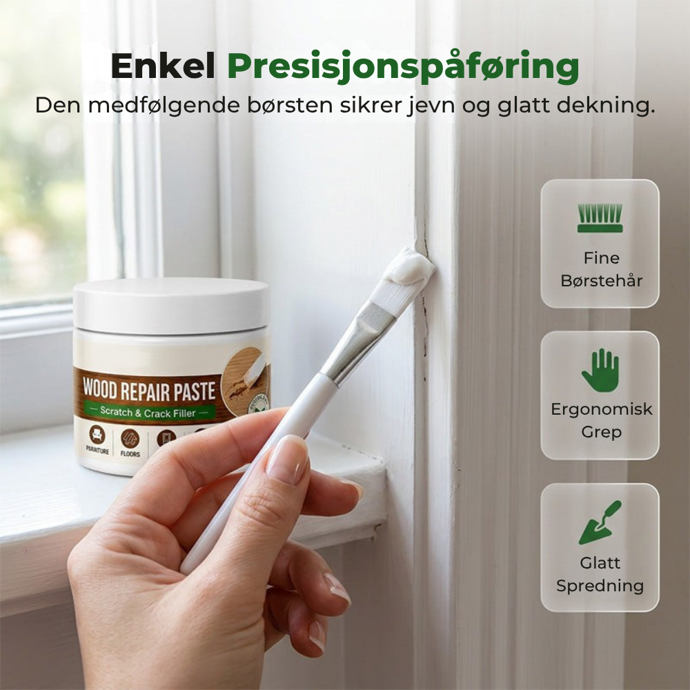 WoodRepair™ | Reparér synlige trekskader uten å bytte ut møbelet
