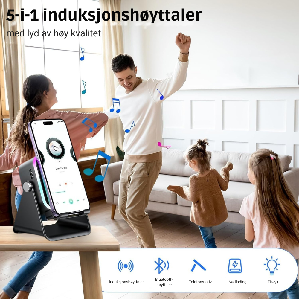 SnapSound™ | Få sterkere lyd fra telefonen din med det samme