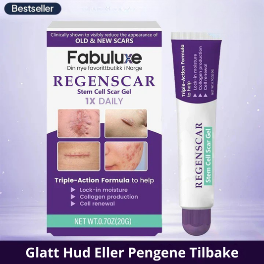 RegenScar™ | Gjør synlige arr glattere og mindre fremtredende