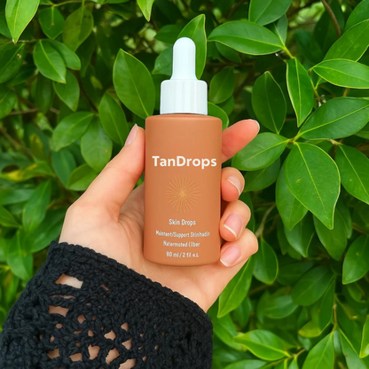 TanDrops™ | Få sommerglød uten pinlig blekhet