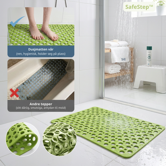 SafeStep™ | Skap trygghet på badet uten å endre hele badet
