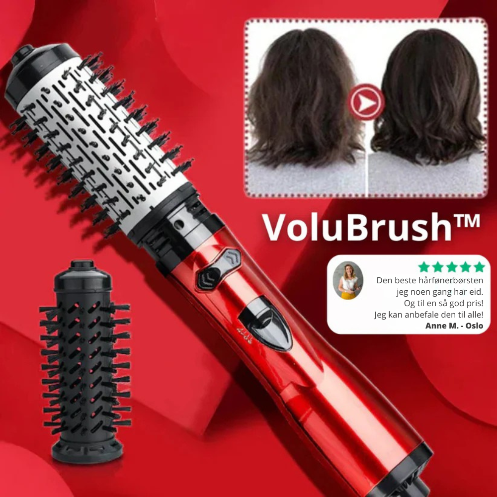 VoluBrush™ | Hemmeligheten bak perfekt hår hjemme på bare 5 minutter