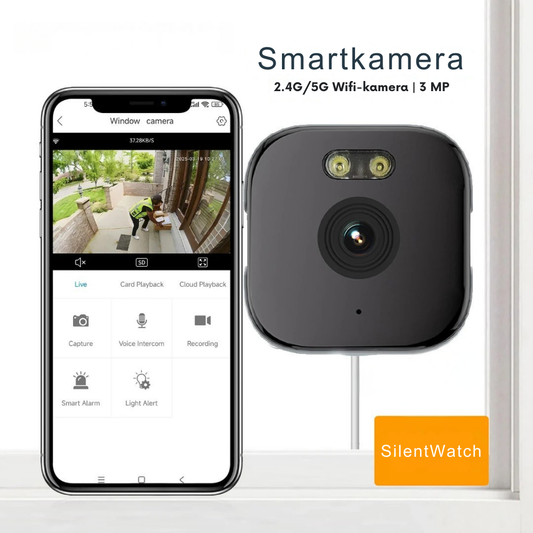 SilentWatch™ | Diskret innendørs kamera som beskytter hjemmet ditt – uten boring