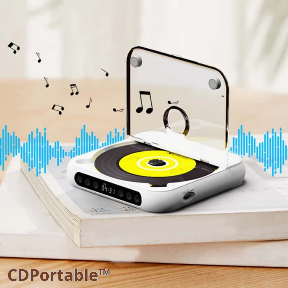 CDPortable™ – Den moderne CD-spilleren som gjenoppliver dine favorittalbum
