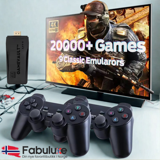 GameVault™ | Hele barndommen din samlet i en liten HDMI-stikk