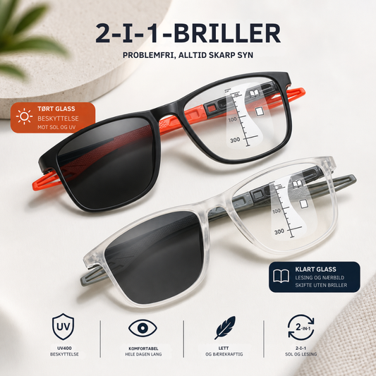 ClariFocus™ | Én brille for alt du gjør