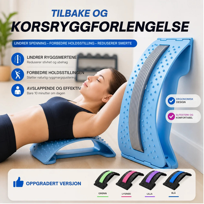 BackEase™ | En enkel strekkrutine for en lettere korsrygg
