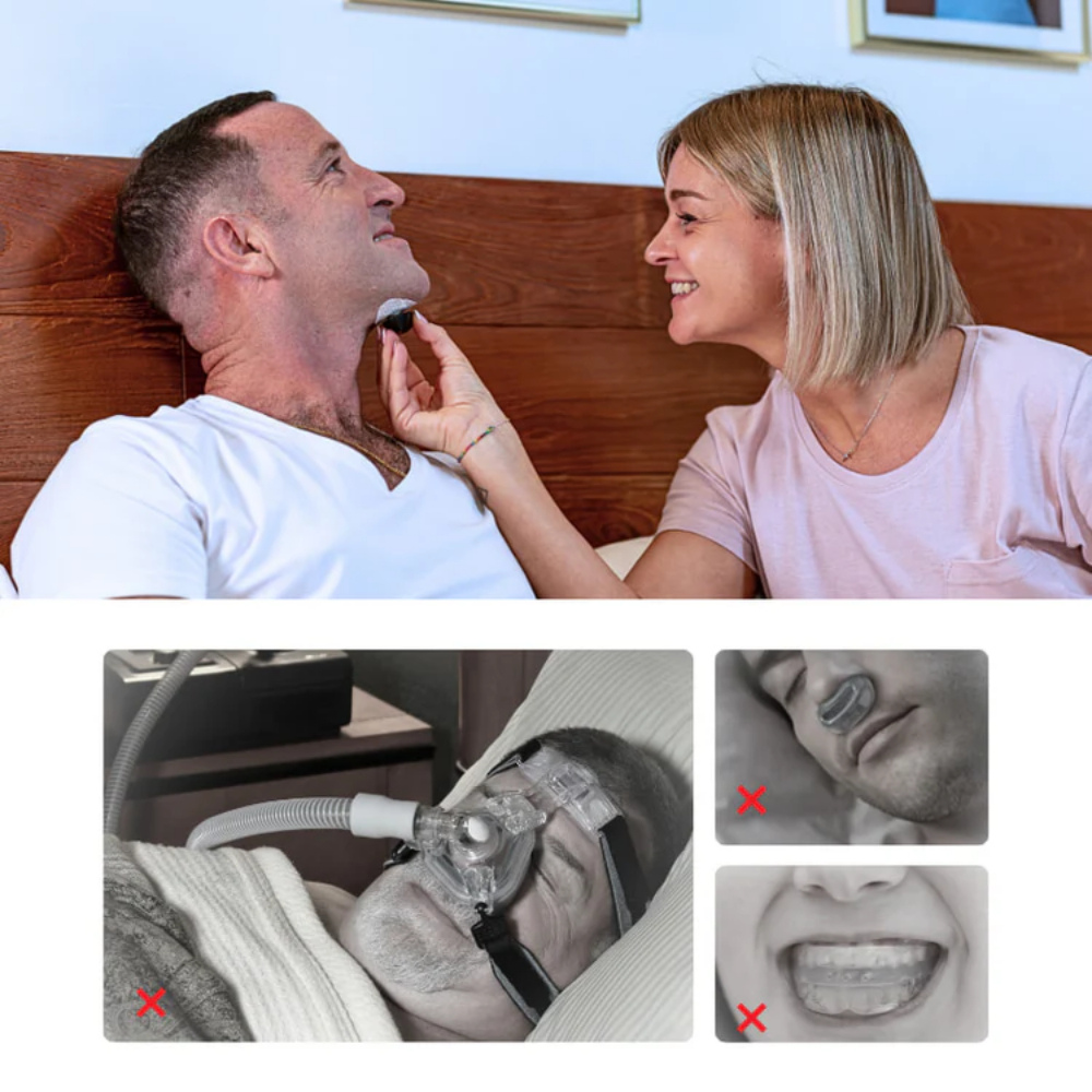 SnoreGone™ | Roligere netter uten styr