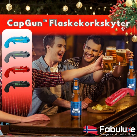 CapGun™ | Åpne flasken – og start festen