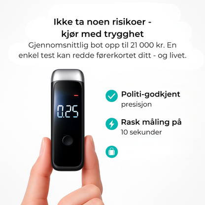BlowSafe™ | Vit sikkert før du setter deg bak rattet