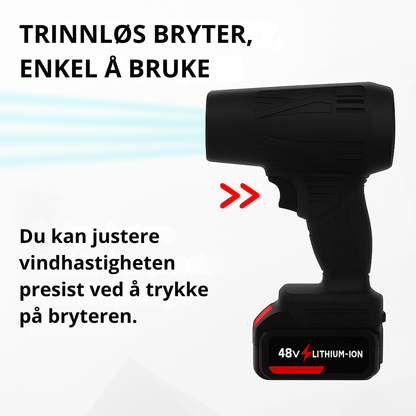 LeafBreeze™ | Trådløs løvblåser for rask høstrengjøring