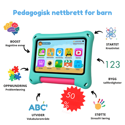 TinyBuddy™ | Barnas Utdannelsestablett