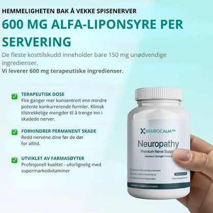 NeuroCalm™ | Målrettet støtte til rolige nerver