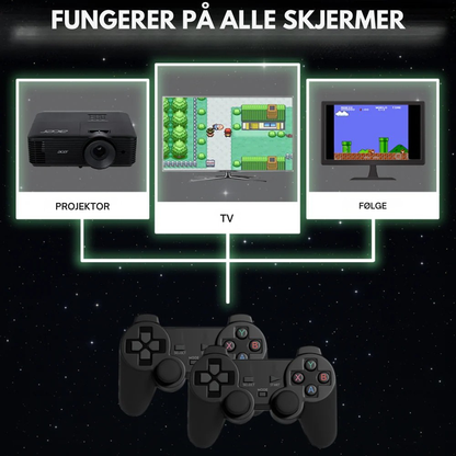 GameWave™ G11 Pro | Konsoll med over 100 000 retrospill for hele familien