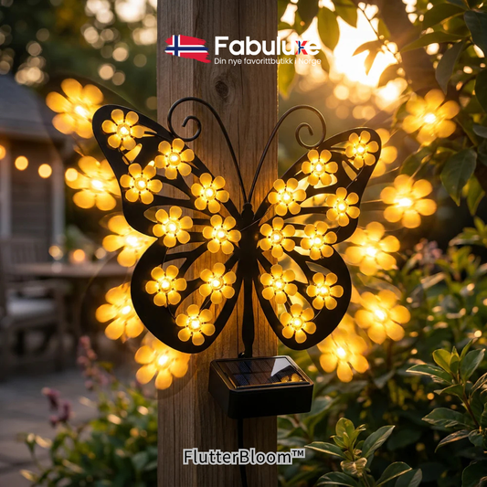 FlutterBloom™ | Gjør hagen levende etter mørkets frembrudd
