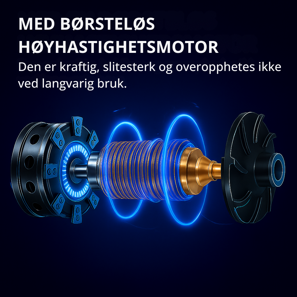 LeafBreeze™ | Trådløs løvblåser for rask høstrengjøring