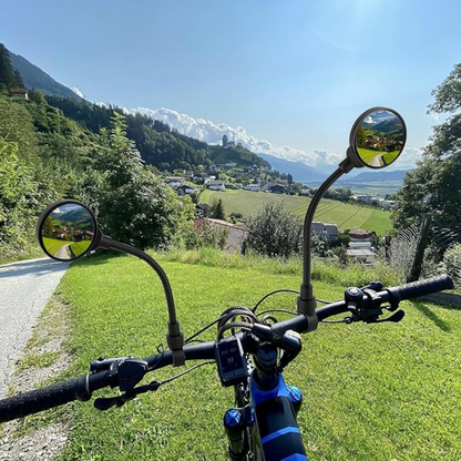 BikeMirror™ | Se hva som skjer bak deg uten å miste fokus fremover