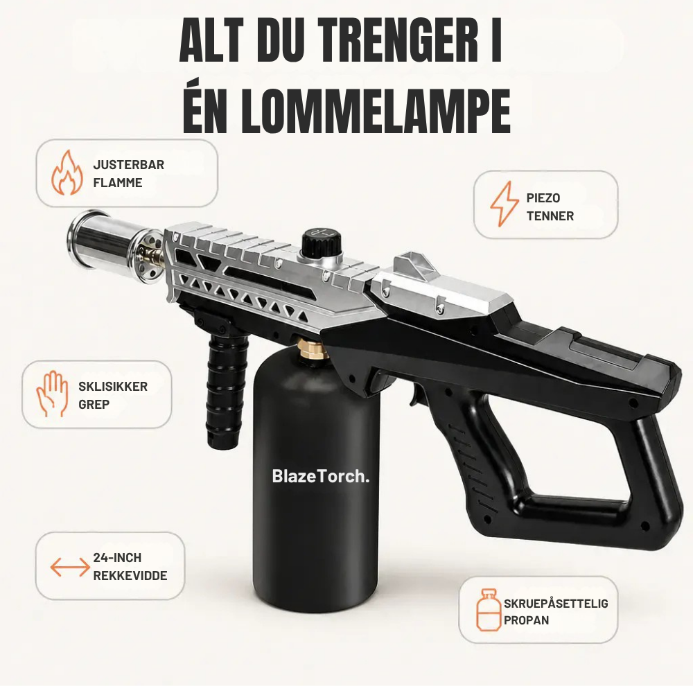 BlazeTorch™ | Tenn grillen raskere i kulden