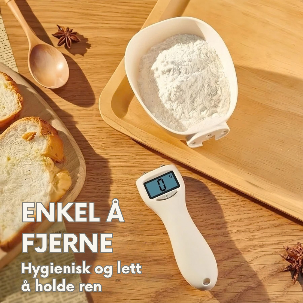 SmartScoop™ | Vei små ingredienser direkte i skjeen